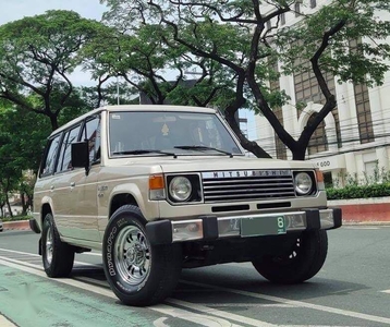 Beige Mitsubishi Pajero 1993 for sale in Quezon