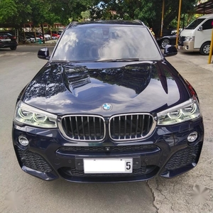 Black BMW X3 Series 2018 for sale in Pasig
