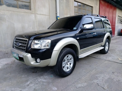 Black Ford Everest 2007 for sale in Manila