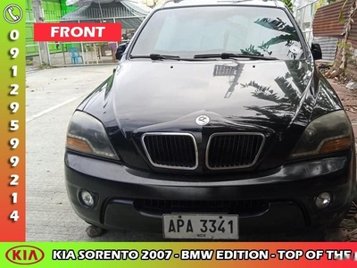 Black Kia Sorento 2007 SUV / MPV for sale in Quezon City