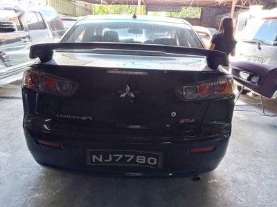 Black Mitsubishi Lancer 2015 for sale in Automatic