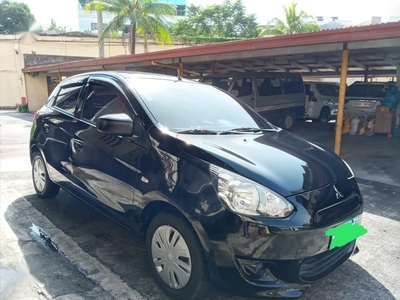 Black Mitsubishi Mirage 2013 for sale in Pasay City