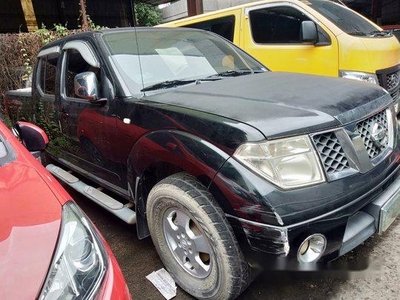Black Nissan Frontier Navara 2008 for sale in Makati