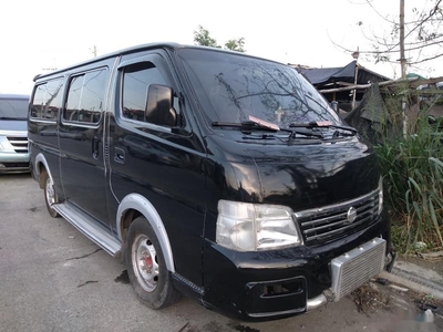 Black Nissan Urvan 2003 Van for sale in Santa Teresita