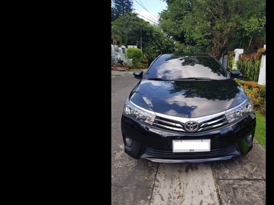 Black Toyota Corolla altis 2015 Sedan for sale in Quezon City
