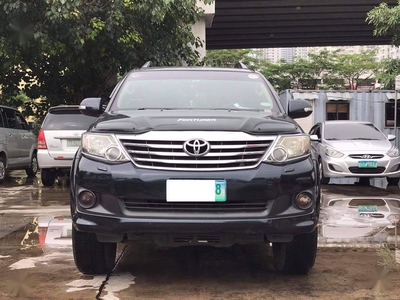 Black Toyota Fortuner 2012 for sale in Makati