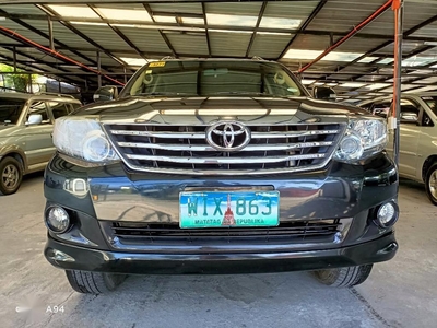 Black Toyota Fortuner 2014 for sale in Automatic