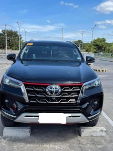 Black Toyota Fortuner 2021 for sale in Angeles