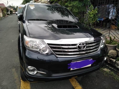 Black Toyota Fortuner for sale in San Juan