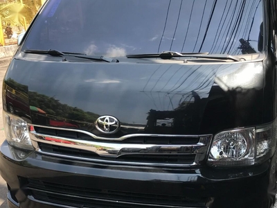 Black Toyota Hiace 2013 for sale in Manila