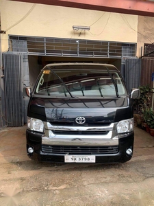 Black Toyota Hiace 2016 for sale in Manual
