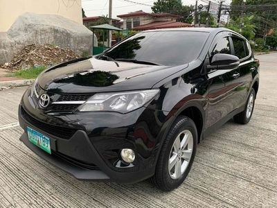 Black Toyota Rav4 2013 for sale in Quezon