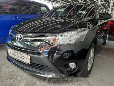 Black Toyota Vios 2018 Manual Gasoline for sale
