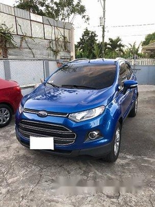 Blue Ford Ecosport 2017 for sale in Manila