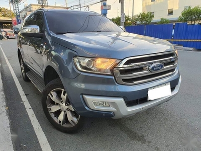 Blue Ford Everest 2016 for sale in Makati