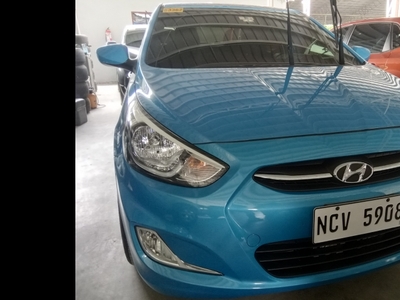 Blue Hyundai Accent 2018 for sale in Pasig