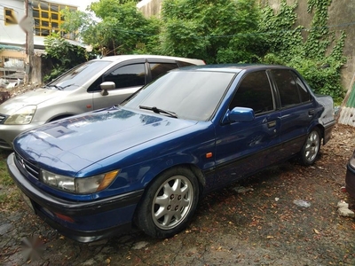 Blue Mitsubishi Lancer for sale in Manila