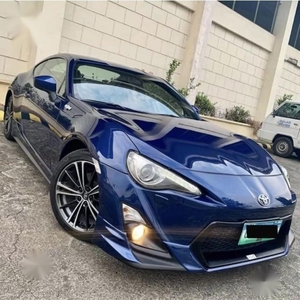 Blue Toyota 86 2013 for sale in Manual