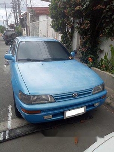 Blue Toyota Corolla 1992 Manual Gasoline for sale