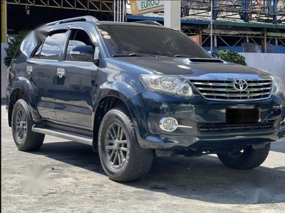 Blue Toyota Fortuner 2015 for sale in Automatic