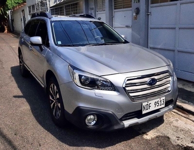 Brightsilver Subaru Outback 2016 for sale in Manila
