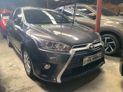 Gray Toyota Yaris 2016 for sale in Quezon City