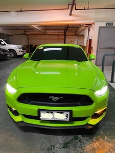 Green Ford Mustang 2017 for sale in Manila