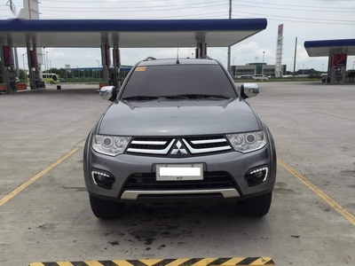 Grey Mitsubishi Montero 2015 for sale in Manila