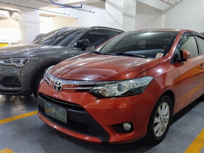 Orange Toyota Vios 2013 for sale in Automatic