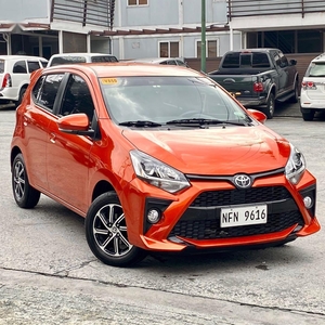 Orange Toyota Wigo 2020 for sale in Makati
