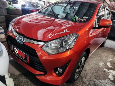 Orange Toyota Wigo 2020 for sale in Quezon