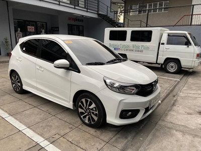 Pearl White Honda Brio 2019 for sale in Manila