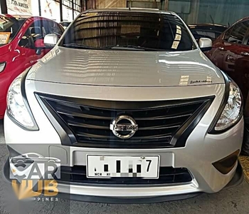 Pearl White Nissan Almera 2019 for sale in Quezon