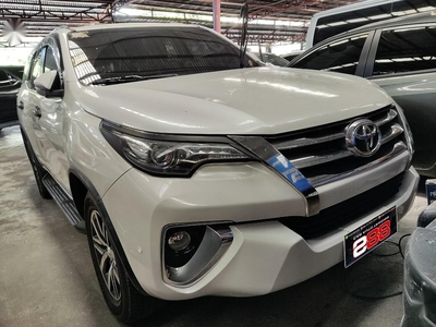 Pearl White Toyota Fortuner 2018 for sale in Quezon