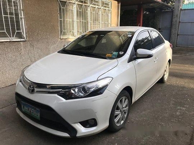 Pearl White Toyota Vios 2014 Automatic for sale