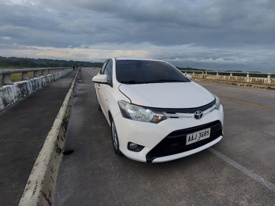 Pearl White Toyota Vios 2014 for sale in Capas