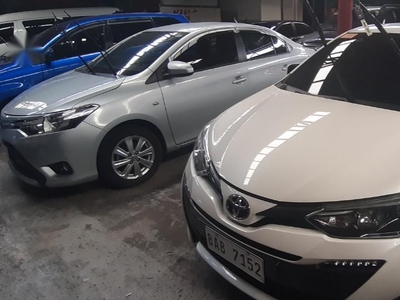 Pearl White Toyota Vios 2018 for sale