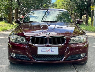 Red BMW 318I 2010 for sale in Quezon City