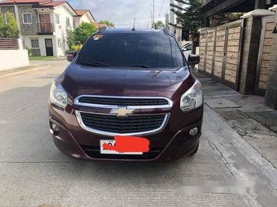 Red Chevrolet Spin 2015 for sale in Quezon City