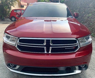 Red Dodge Durango 2015 Automatic Gasoline for sale