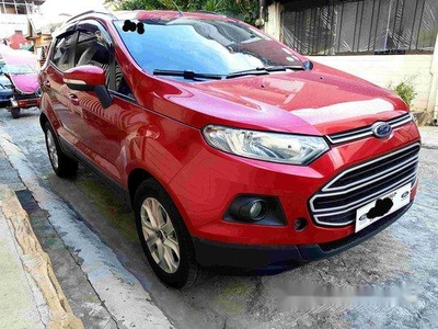 Red Ford Ecosport 2016 for sale in Automatic