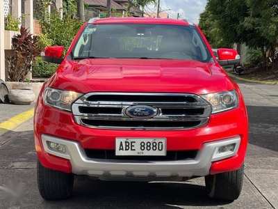 Red Ford Everest Trend 2016 for sale in Las Pinas
