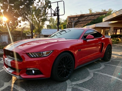 Red Ford Mustang 2016 Coupe / Roadster for sale in Makati