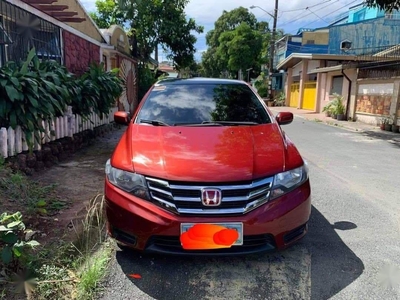 Red Honda City 2012 for sale in Caloocan