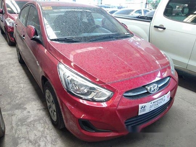 Red Hyundai Accent 2018 for sale in Quezon City