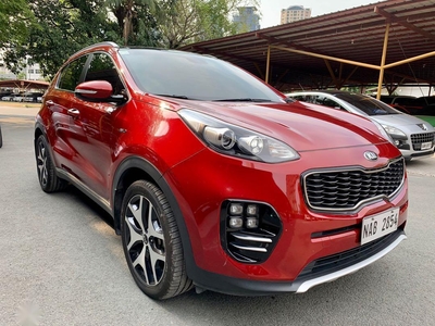 Red Kia Sportage 2017 for sale in Pasig