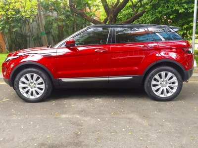 Red Land Rover Range Rover Evoque 2016 for sale in Automatic