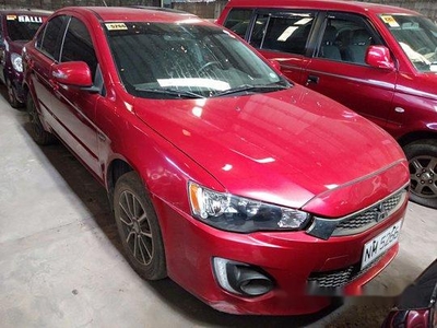 Red Mitsubishi Lancer Ex 2016 for sale in Quezon City