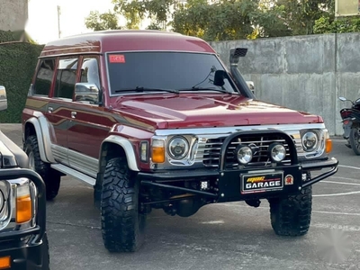 Red Nissan Patrol Safari 1997 for sale in Quezon