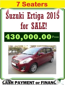 Red Suzuki Ertiga for sale in Makati